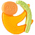 Игрушка с зубным кольцом Fresh Monkey Chicco 00028130300000